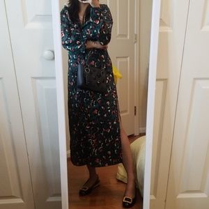 Leith midi dress